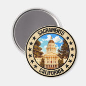 Sacramento Magneet (Voorkant / Achterkant)