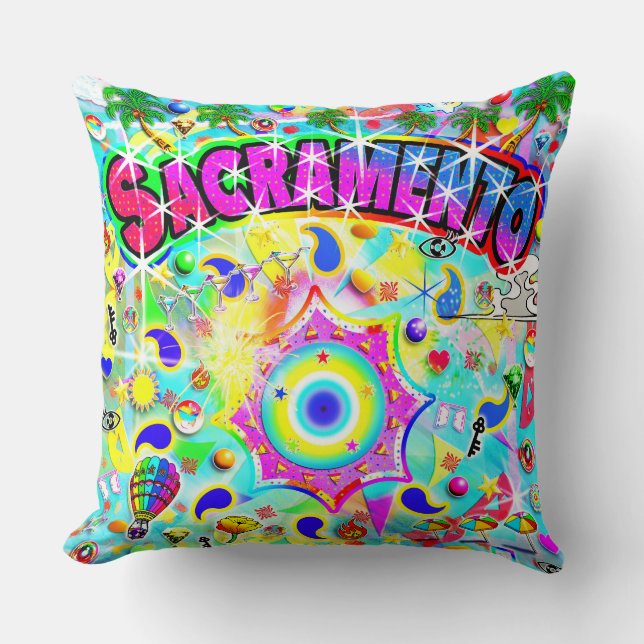 Sacramento Mystic Dans  Kussen (Voorkant)