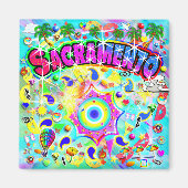 Sacramento Mystic Dans  Magneet (Voorkant)