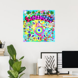 Sacramento Mystic Dans Poster