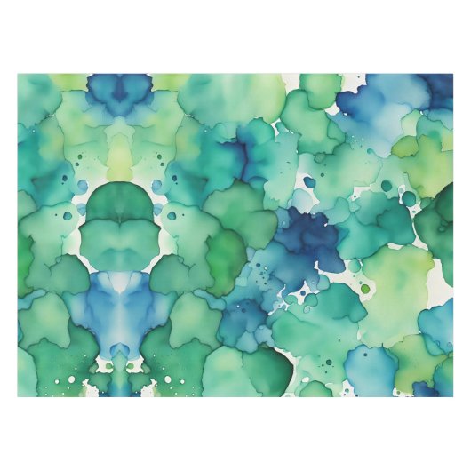 Sacramento Oerwoud Deliveroo Green Fusion Tafelkleed (Voorkant (Horizontaal))