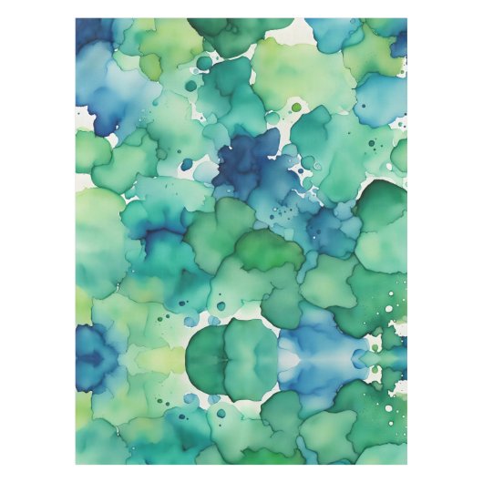 Sacramento Oerwoud Deliveroo Green Fusion Tafelkleed (Voorkant)