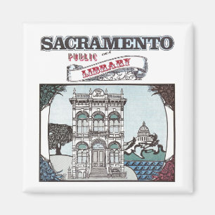 Sacramento Openbare Bibliotheek Magnet