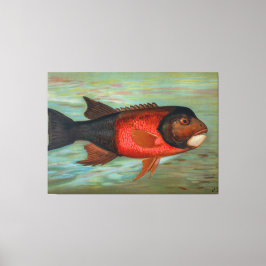 Sacramento Pike beroemd gemaakt door John L. Petri Canvas Afdruk