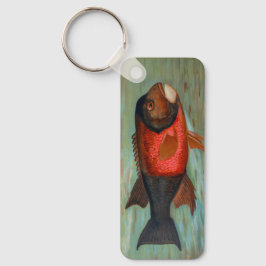 Sacramento Pike beroemd gemaakt door John L. Petri Sleutelhanger