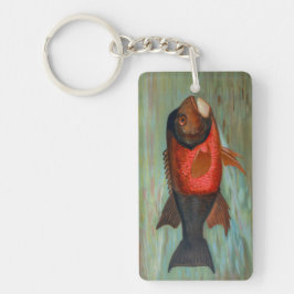 Sacramento Pike beroemd gemaakt door John L. Petri Sleutelhanger