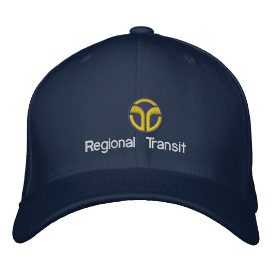 Sacramento Regional Transit Geborduurde Pet (Voorkant)