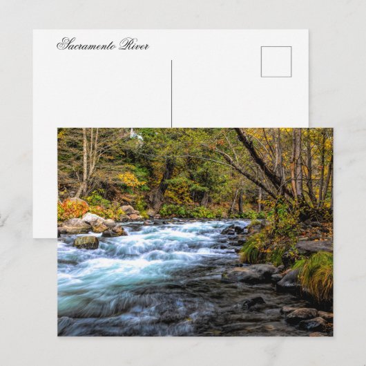 SACRAMENTO RIVER BRIEFKAART (Voorkant / Achterkant)