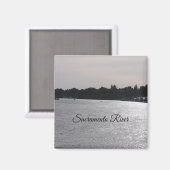 Sacramento Riviermagneet Magneet (Voorkant / Achterkant)