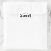 Sacramento Ronde Sticker (Tas)