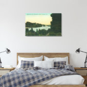 Sacramento, SceneColusa, CA Canvas Afdruk (Insitu (Slaapkamer))