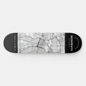 Sacramento Stadsplattegrond Skateboard (Horizontaal)