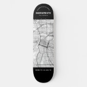 Sacramento Stadsplattegrond Skateboard (Voorkant)