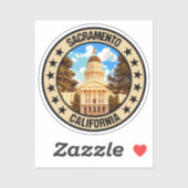 Sacramento Sticker (Vel)