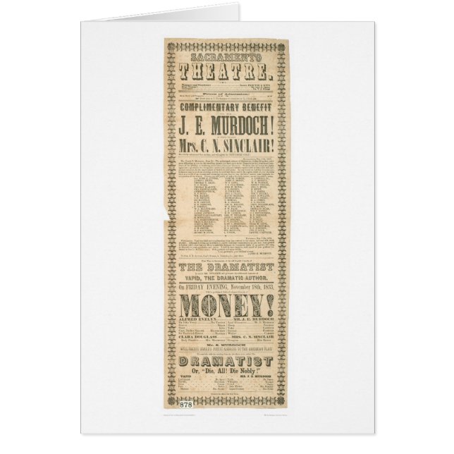 Sacramento Theater (1431A) (Voorkant)