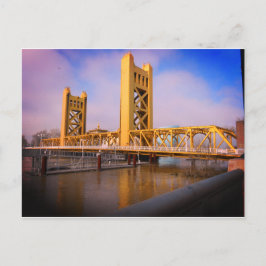 Sacramento Tower Bridge Briefkaart