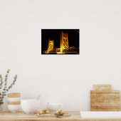 Sacramento Tower Bridge Poster (Keuken)