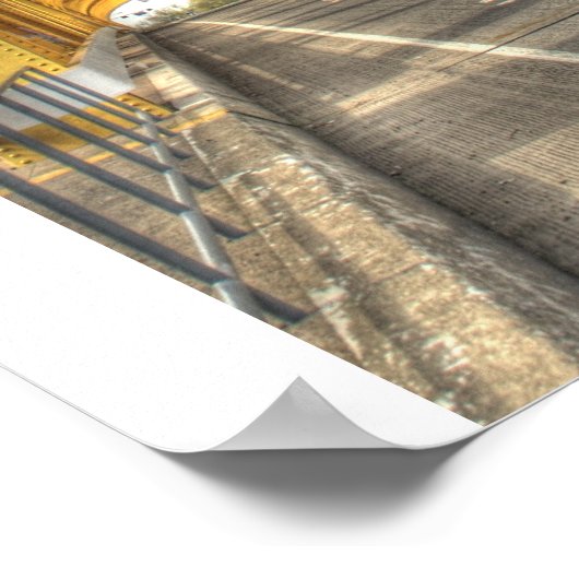 Sacramento Tower Bridge Poster (Hoek)