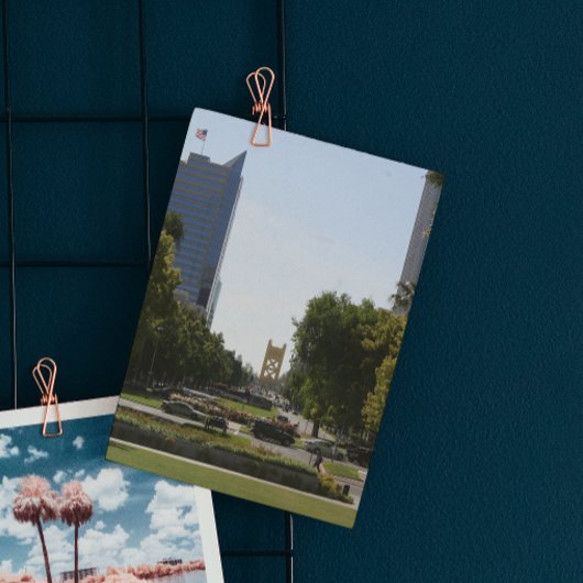 Sacramento: Towerbrug van Capitol Mall Briefkaart