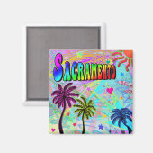 Sacramento Vivid Romance Magnet (Voorkant / Achterkant)
