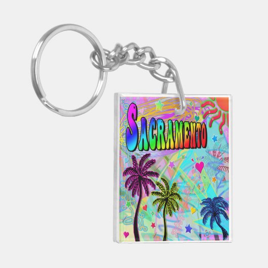 Sacramento Vivid Romance Sleutelhanger (Voorkant Links)