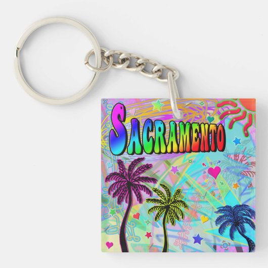Sacramento Vivid Romance Sleutelhanger (Voorkant)