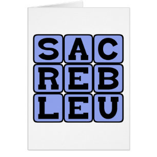 Sacré Bleu, Frans Slang