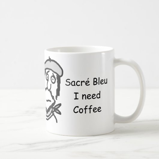 Sacre Bleu Koffiemok (Rechts)
