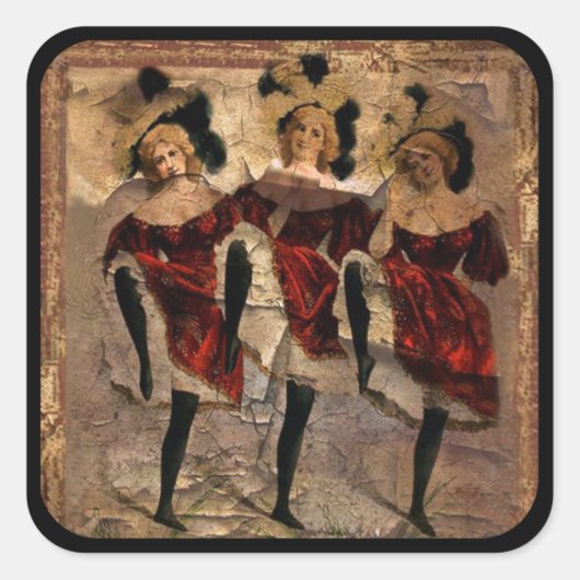 Sacre Bleu! Sticker (Voorkant)