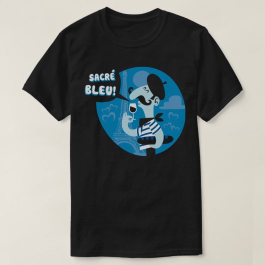 Sacre Bleu T-shirt (Design voorkant)