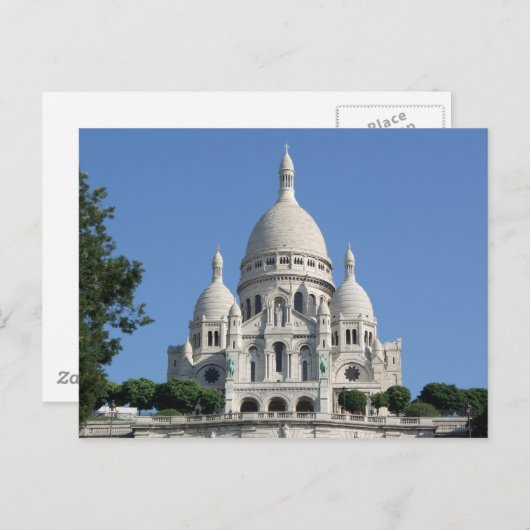 Sacré-Coeur Basilica Briefkaart (Voorkant / Achterkant)