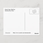 Sacré-Coeur Basilica Briefkaart (Achterkant)