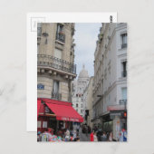 Sacre Coeur Basilica Dome, Parijs Briefkaart (Voorkant / Achterkant)