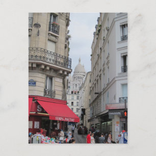 Sacre Coeur Basilica Dome, Parijs Briefkaart