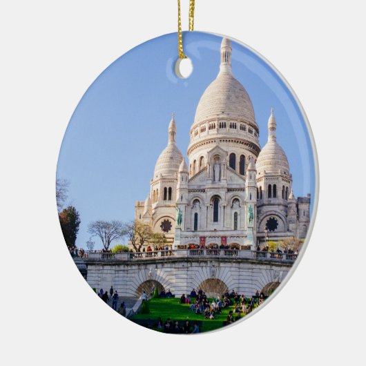 Sacre Coeur Basilica, Franse architectuur, Parijs Keramisch Ornament (Links)