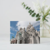 Sacré-Coeur Basilica, Parijs, Frankrijk Briefkaart (Staand voorkant)