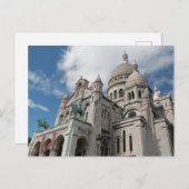 Sacré-Coeur Basilica, Parijs, Frankrijk Briefkaart (Voorkant / Achterkant)