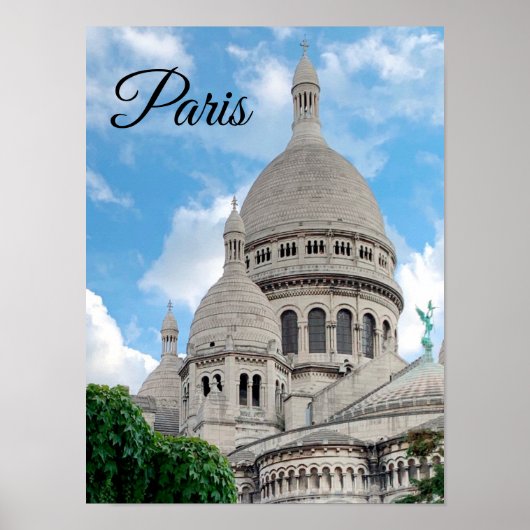 Sacré-Coeur Basilica Poster (Voorkant)