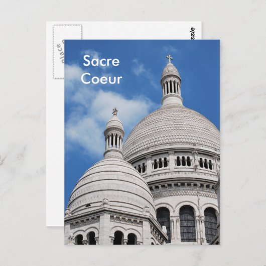 Sacre Coeur Briefkaart (Voorkant / Achterkant)