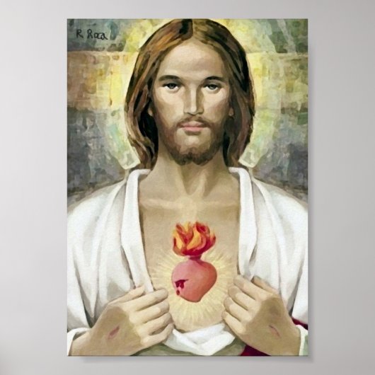 Sacré-Coeur de Jésus. Poster (Voorkant)