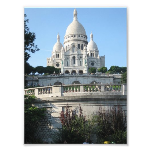 Sacre Coeur Foto Afdruk (Voorkant)
