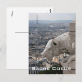 Sacre Coeur Gargoyle 2 Briefkaart (Voorkant / Achterkant)