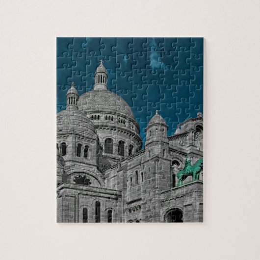 sacre coeur in frankrijk legpuzzel (Verticaal)