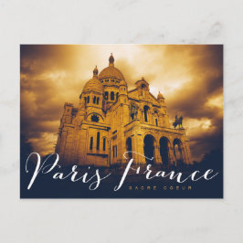 sacré coeur in parijs frankrijk briefkaart