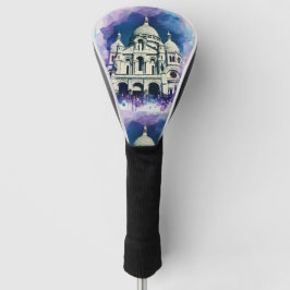 Sacré-Coeur Montmartre Parijs Architectuur Frankri Golfheadcover