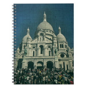 Sacré-Coeur Montmartre Parijs Architectuur Frankri Notitieboek