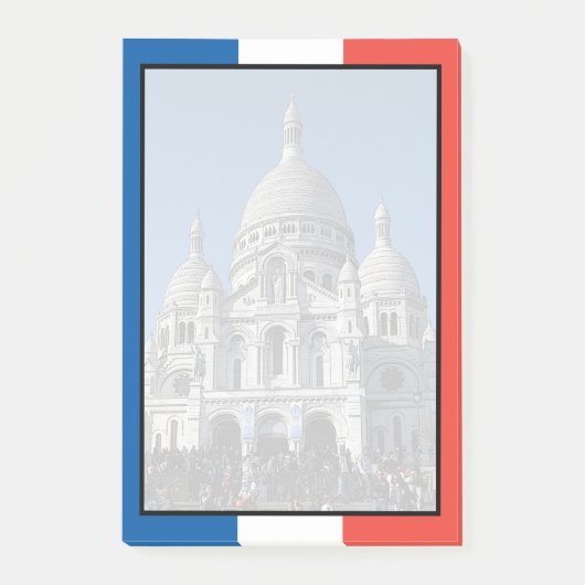 Sacré-Coeur, Montmartre, Parijs, Frankrijk Post-it® Notes (Voorkant)