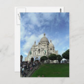 Sacre Coeur Montmartre Paris Briefkaart (Voorkant / Achterkant)