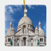 Sacre Coeur on Montmartre hill - Parijs, Frankrijk Keramisch Ornament (Voorkant)