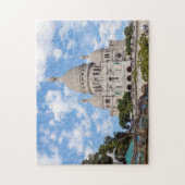 Sacre Coeur on Montmartre hill - Parijs, Frankrijk Legpuzzel (Verticaal)